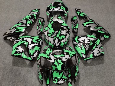 Camouflage & Vert Clair 05-06 Honda CBR600RR Carénage Moto