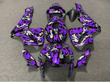 Camouflage & Violet 05-06 Honda CBR600RR Carénage Moto