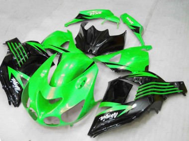 Citron Vert 06-11 Kawasaki ZX14R Carénage Moto