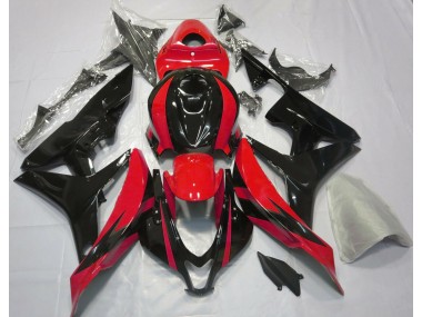 Conception Rouge & Noire OEM 07-08 Honda CBR600RR Carénage Moto