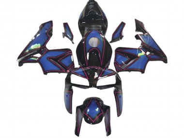 Contour Bleu Profond & Rose 05-06 Honda CBR600RR Carénage Moto
