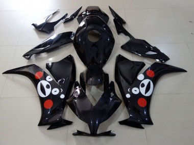 Design Génial Noir Brillant 12-16 Honda CBR1000RR Carénage Moto