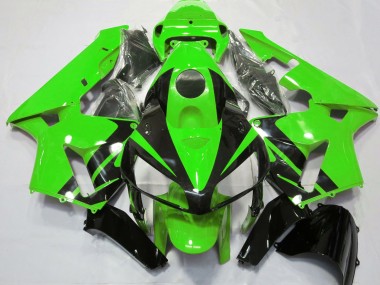 Design Vert & Noir Brillant 05-06 Honda CBR600RR Carénage Moto