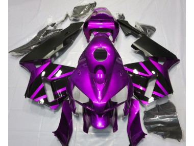 Design Violet & Noir Brillant 05-06 Honda CBR600RR Carénage Moto