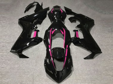 Doublure Noir Brillant & Rose 17-23 Honda CBR1000RR Carénage Moto