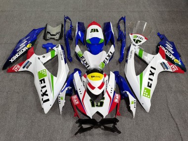 Fixi 08-10 Suzuki GSXR 600-750 Carénage Moto