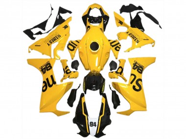 Flava De La Rue Jaune 17-23 Honda CBR1000RR Carénage Moto