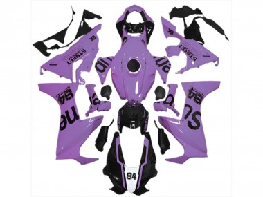 Flava De Rue Violet Laiteux 17-23 Honda CBR1000RR Carénage Moto