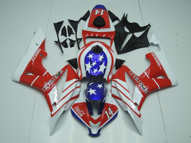 Geico 14 07-08 Honda CBR600RR Carénage Moto