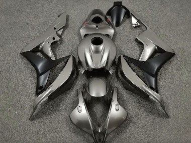 Gris Brillant & Noir 07-08 Honda CBR600RR Carénage Moto