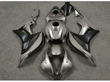 Gris Brillant & Noir 07-08 Honda CBR600RR Carénage Moto