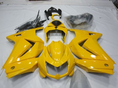 Jaune 08-12 Kawasaki Ninja 250 Carénage Moto