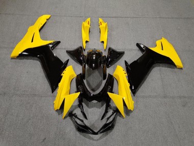 Jaune Brillant & Noir 11-24 Suzuki GSXR 600-750 Carénage Moto