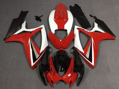 Modèle Rouge 06-07 Suzuki GSXR 600-750 Carénage Moto