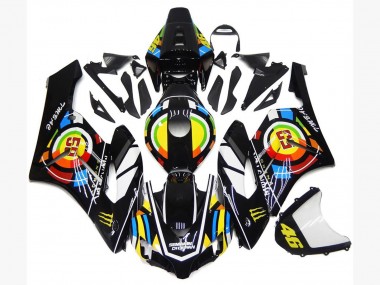 Multicolore 04-05 Honda CBR1000RR Carénage Moto