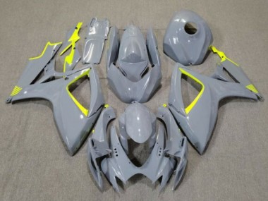 Nardo / Alta Visibilità Giallo 06-07 Suzuki GSXR 600-750 Carénage Moto