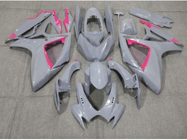 Nardo & Garniture Rose 06-07 Suzuki GSXR 600-750 Carénage Moto