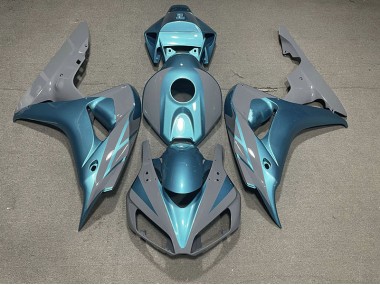 Nardo Gris & Bleu Clair 06-07 Honda CBR1000RR Carénage Moto