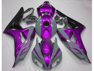 Nardo Gris & Violet 06-07 Honda CBR1000RR Carénage Moto