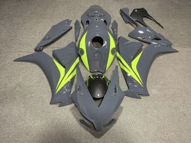 Nardo & Jaune Fluo 12-16 Honda CBR1000RR Carénage Moto