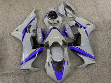 Nardo À Rayures Bleues 17-23 Honda CBR1000RR Carénage Moto