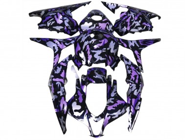 Neige Violette Camo 09-12 Honda CBR600RR Carénage Moto