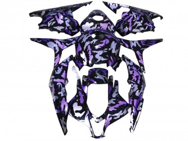 Neige Violette Camo 09-12 Honda CBR600RR Carénage Moto