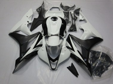 Nettoyer Le Noir & Le Blanc 07-08 Honda CBR600RR Carénage Moto