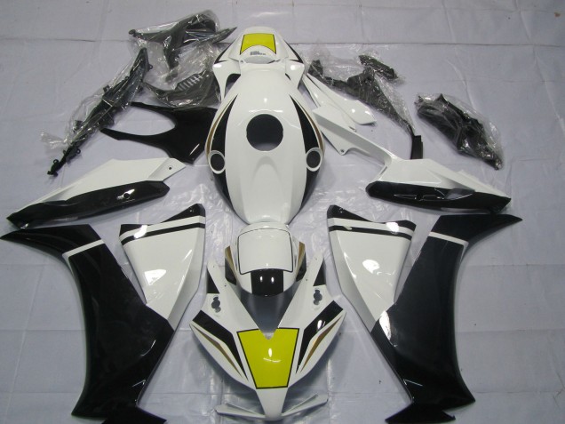 Noir & Blanc 12-16 Honda CBR1000RR Carénage Moto Noir & Blanc 12-16 Honda CBR1000RR Carénage Moto