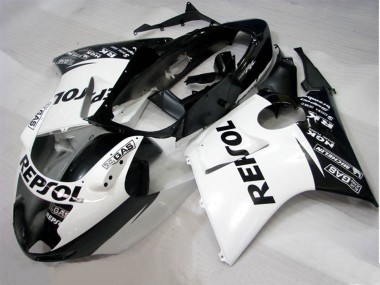 Noir Blanc Repsol 96-07 Honda CBR1100XX Carénage Moto