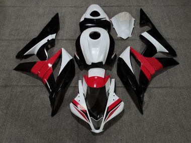 Noir Blanc & Rouge 07-08 Honda CBR600RR Carénage Moto