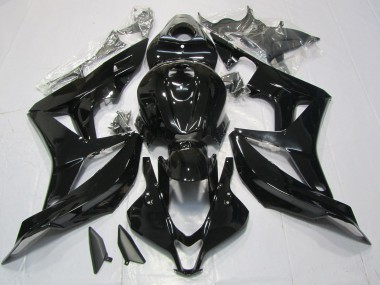 Noir Brillant 07-08 Honda CBR600RR Carénage Moto