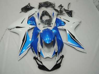 Noir Brillant 11-24 Suzuki GSXR 600-750 Carénage Moto