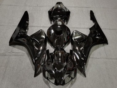Noir Brillant Uni 06-07 Honda CBR1000RR Carénage Moto