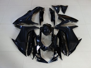 Noir Brillant Uni 11-24 Suzuki GSXR 600-750 Carénage Moto