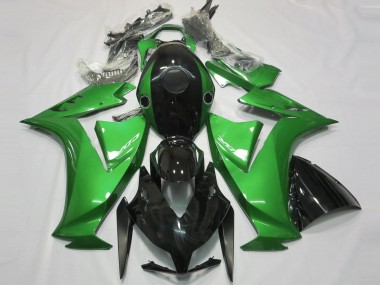 Noir Brillant & Vert 12-16 Honda CBR1000RR Carénage Moto