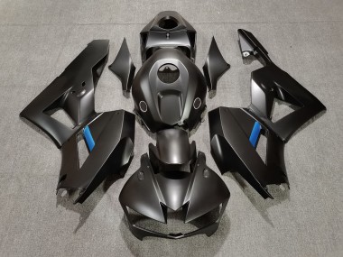 Noir Mat & Bleu 13-23 Honda CBR600RR Carénage Moto