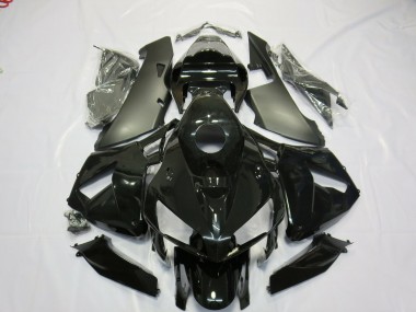 Noir Mat & Brillant 05-06 Honda CBR600RR Carénage Moto