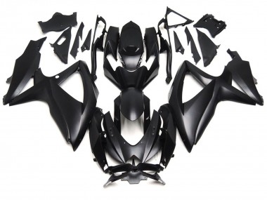Noir Mat Profond 08-10 Suzuki GSXR 600-750 Carénage Moto