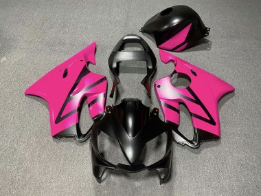 Noir Mat & Rose 01-03 Honda CBR600 F4i Carénage Moto