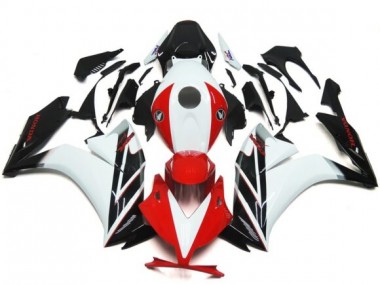 Noir & Rouge / Blanc Brillant 12-16 Honda CBR1000RR Carénage Moto