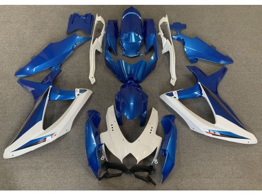 OEM Style Bleu & Blanc 08-10 Suzuki GSXR 600-750 Carénage Moto