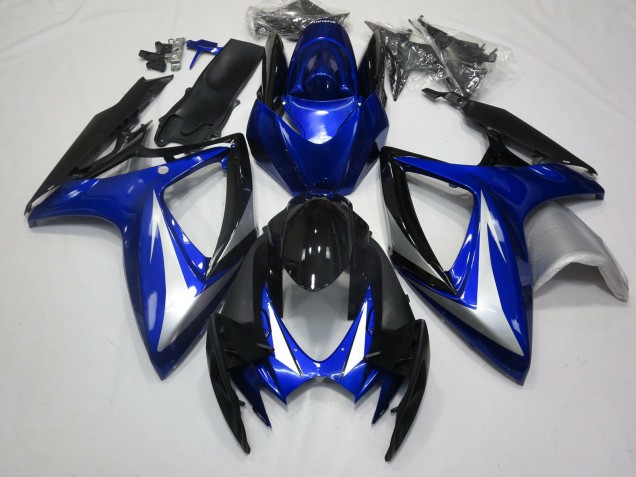 OEM Style Bleu Profond 06-07 Suzuki GSXR 600-750 Carénage Moto OEM Style Bleu Profond 06-07 Suzuki GSXR 600-750 Carénage Moto