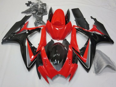 OEM Style Rouge 06-07 Suzuki GSXR 600-750 Carénage Moto
