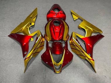 Or Rouge 07-08 Honda CBR600RR Carénage Moto