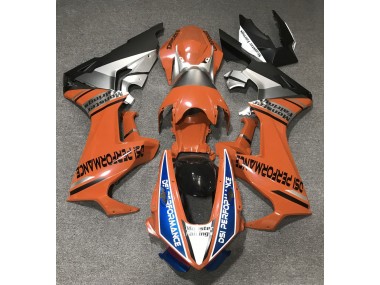 Orange Brillant & Bleu 17-23 Honda CBR1000RR Carénage Moto