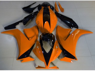 Orange Brillant & Noir 12-16 Honda CBR1000RR Carénage Moto