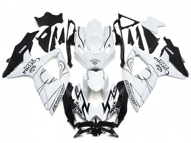 Personnalisé Corona Spécial Avec Blanc 08-10 Suzuki GSXR 600-750 Carénage Moto Personnalisé Corona Spécial Avec Blanc 08-10 Suzuki GSXR 600-750 Carénage Moto