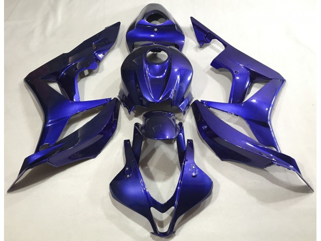 Plaine Bleu Profond 07-08 Honda CBR600RR Carénage Moto Plaine Bleu Profond 07-08 Honda CBR600RR Carénage Moto