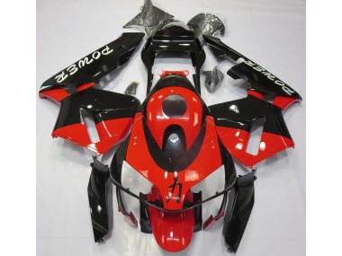 Puissance Rouge Brillant 03-04 Honda CBR600RR Carénage Moto